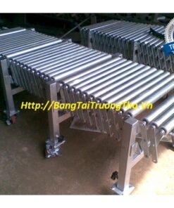 băng tải con lăn xếp