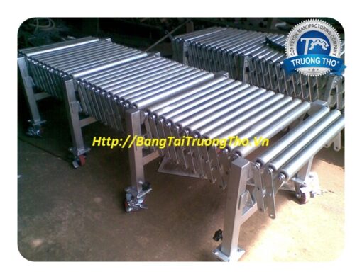 băng tải con lăn xếp