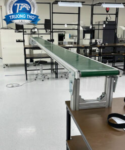 Băng tải khung nhôm dây pvc